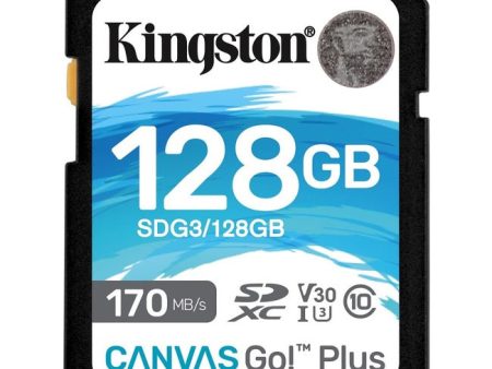 Kingston Canvas Go! Plus 128 GB Class 10 UHS-I (U3) SDXC Online