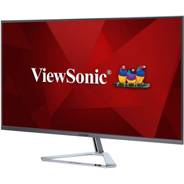 Viewsonic Ultra Slim VX3276-2K-MHD 32  WQHD LED LCD Monitor - 16:9 - Silver Online