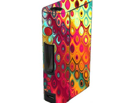 Colorful Pattern Stained Glass Kangertech Kbox 200w Skin For Cheap