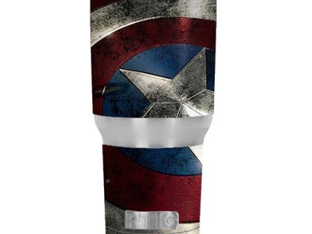 America Sheild RTIC 20oz Tumbler Skin Online now