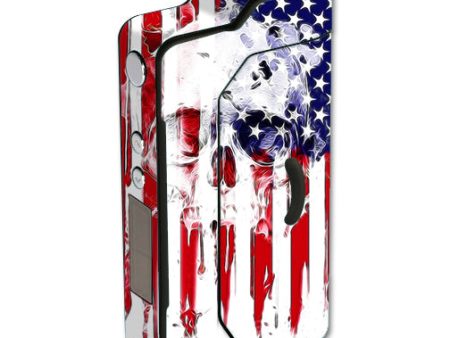 U.S.A. Flag Skull Drip Sigelei 150W TC Skin Online