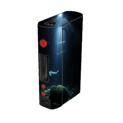 Under The Sea Sharks Kangertech Kbox 200w Skin Hot on Sale