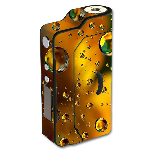 Gold Water Drops Droplets Sigelei 150W TC Skin Discount