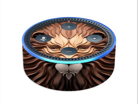 3D Lion Amazon Echo Dot 2nd Gen Skin Online