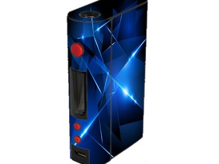 Triangle Razor Blue Shapes Kangertech Kbox 200w Skin Online Sale