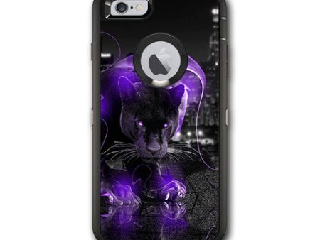 Black Panther Purple Smoke Otterbox Defender iPhone 6 PLUS Skin Online Sale