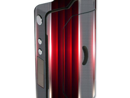 Red Metal Pattern Screen Sigelei 150W TC Skin Online now