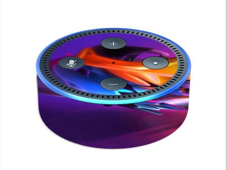 Futuristic Digital Glass Amazon Echo Dot 2nd Gen Skin Online now