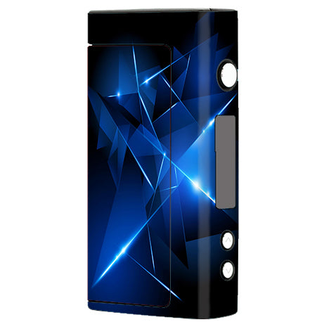 Triangle Razor Blue Shapes Sigelei Fuchai 200W Skin For Cheap