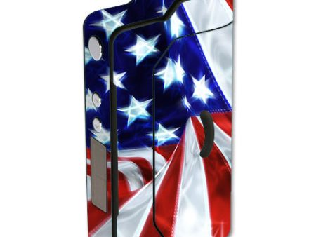 Electric American Flag U.S.A. Sigelei 150W TC Skin Online Hot Sale