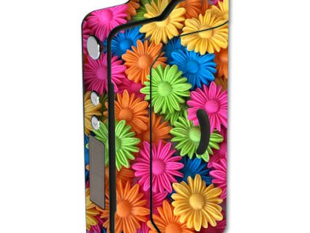 Colorful Wax Daisies Flowers Sigelei 150W TC Skin Online