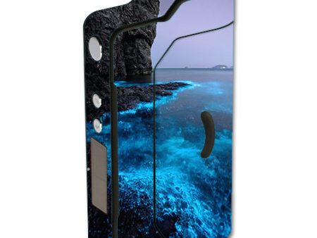 Paradise Sea Wall Cliffs Glow Water Sigelei 150W TC Skin Fashion