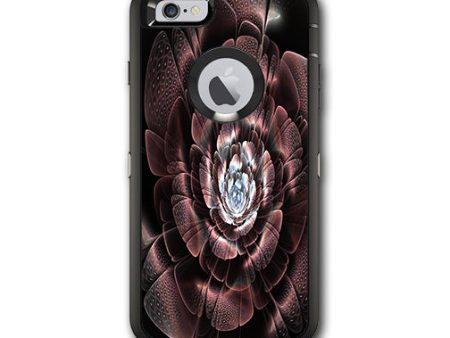 Abstract Rose Flower Otterbox Defender iPhone 6 PLUS Skin For Discount