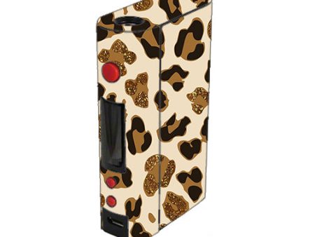 Leopard Print Glitter Print Kangertech Kbox 200w Skin Supply