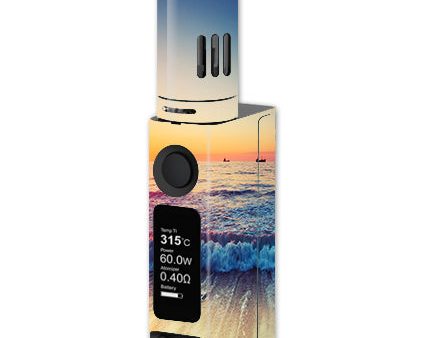 Beach Tide Water Rocks Sunset Joyetech Evic VTC Mini Skin Cheap