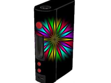 Neon Flower Trippy Shape Kangertech Kbox 200w Skin Sale