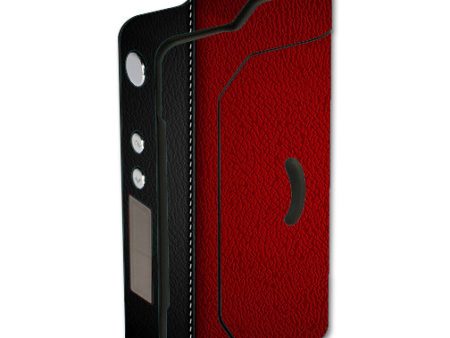 Black And Red Leather Pattern Sigelei 150W TC Skin Cheap