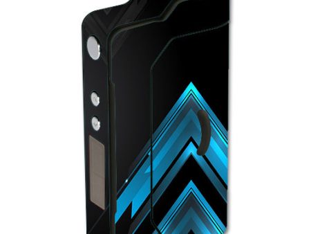 Black Blue Sharp Design Edge Sigelei 150W TC Skin Sale