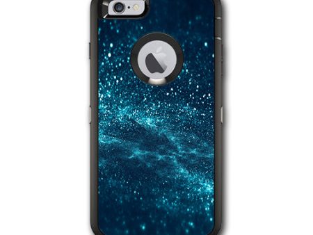 Blue Nebula Meteor Shower Otterbox Defender iPhone 6 PLUS Skin Fashion