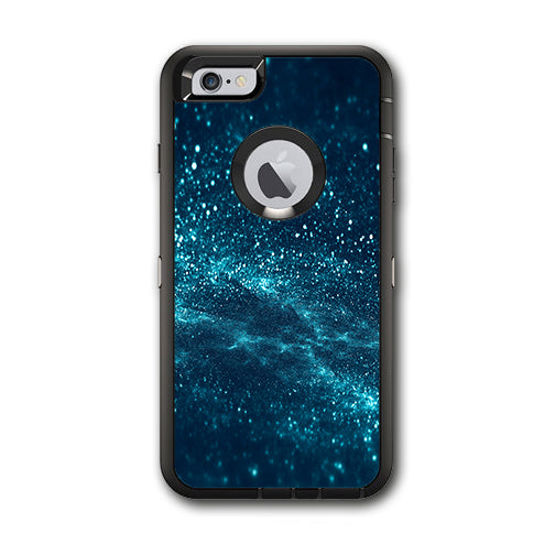 Blue Nebula Meteor Shower Otterbox Defender iPhone 6 PLUS Skin Fashion