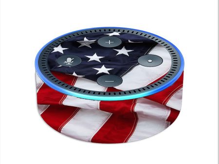 Us Flag, America Proud Amazon Echo Dot 2nd Gen Skin Sale