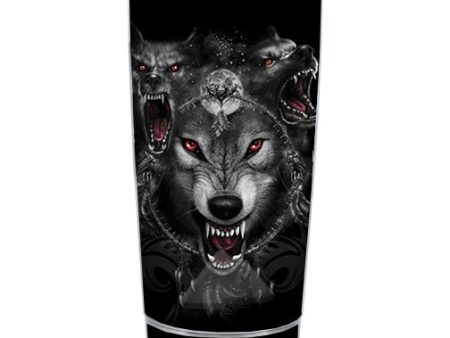 Angry Wolves Pack Howling Ozark Trail 20oz Tumbler Skin For Discount