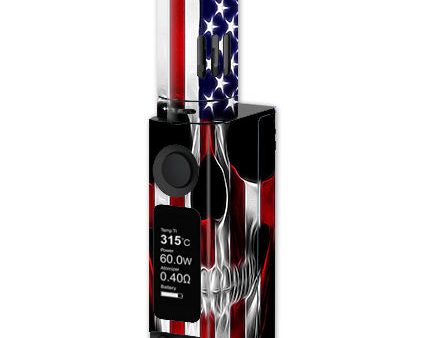 American Skull Flag In Skull Joyetech Evic VTC Mini Skin Supply