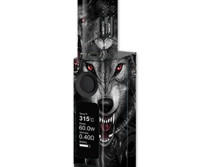 Angry Wolves Pack Howling Joyetech Evic VTC Mini Skin Online now