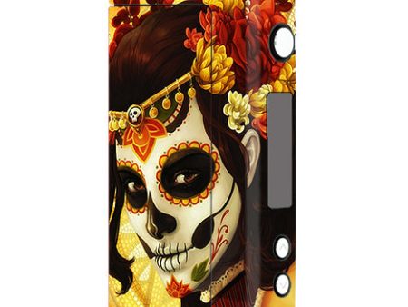 Skull Girl Dia De Los Muertos Paint Sigelei Fuchai 200W Skin Sale