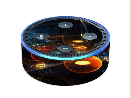 Abstract Art Bubbles Amazon Echo Dot 2nd Gen Skin Hot on Sale