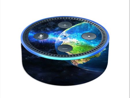 3D Earth Amazon Echo Dot 2nd Gen Skin Supply