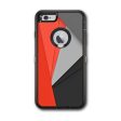 Orange And Grey Otterbox Defender iPhone 6 PLUS Skin Discount