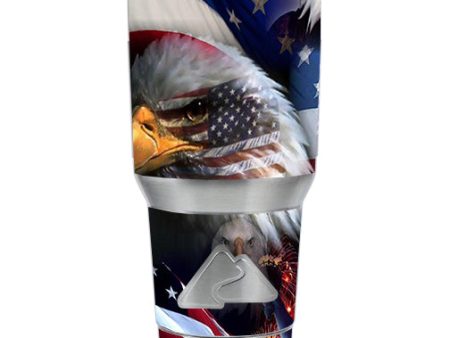 Usa Bald Eagle In Flag Ozark Trail 20oz Tumbler Skin on Sale