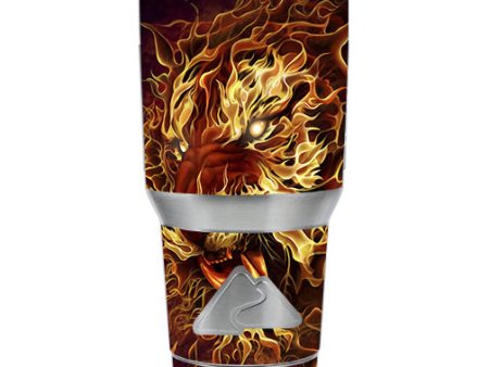 Tiger On Fire Ozark Trail 20oz Tumbler Skin Cheap