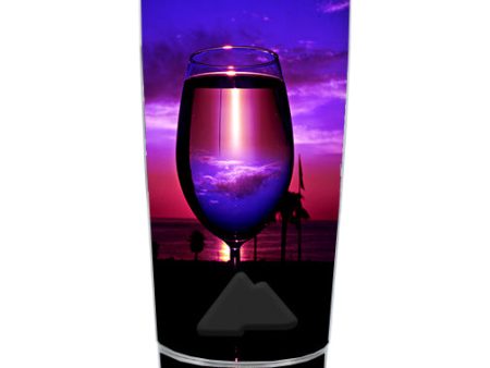 Tropical Sunset Wine Glass Ozark Trail 20oz Tumbler Skin Supply