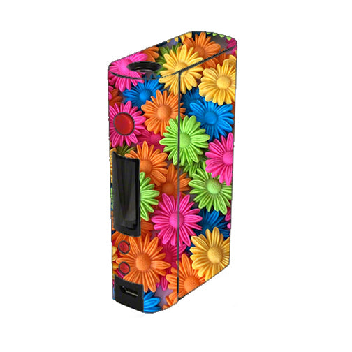 Colorful Wax Daisies Flowers Kangertech Kbox 200w Skin For Discount