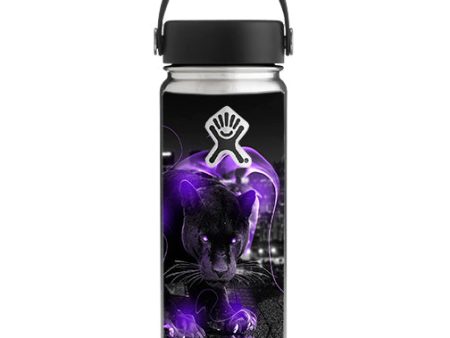 Black Panther Purple Smoke Hydroflask 18oz Wide Mouth Skin Online Sale