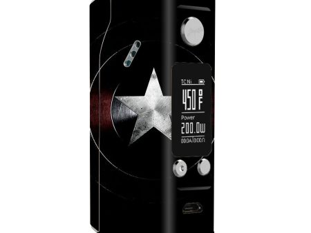 America Shield Wismec Reuleaux RX200S Skin Online now