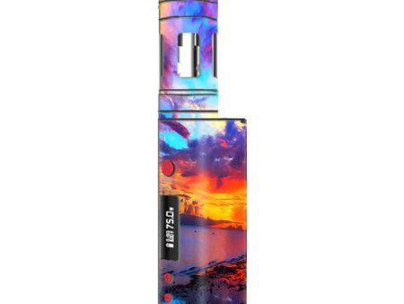 Beautiful Landscape Water Colorful Sky Kangertech Topbox mini Skin Online Hot Sale