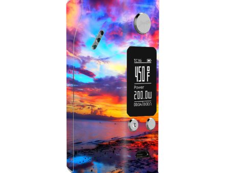 Beautiful Landscape Water Sky Wismec Reuleaux RX200S Skin Fashion