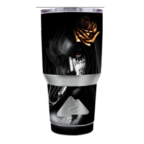 Dark Rose Tattoo Girl Ozark Trail 20oz Tumbler Skin Online Hot Sale