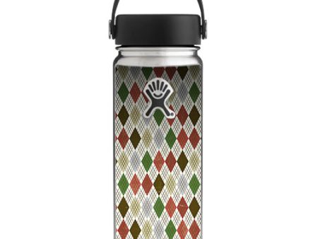 Argyle2 Hydroflask 18oz Wide Mouth Skin Sale