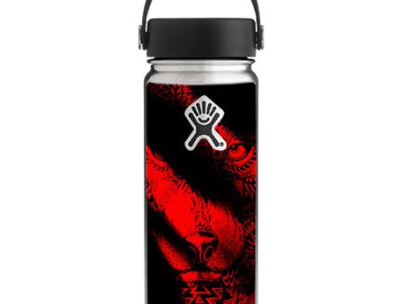 Aztec Lion Red Hydroflask 18oz Wide Mouth Skin Online Sale