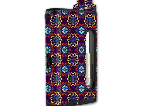 Flower Burst Pattern Kangertech Cupti Skin Fashion