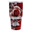 Beautful Rose Design Ozark Trail 20oz Tumbler Skin Fashion