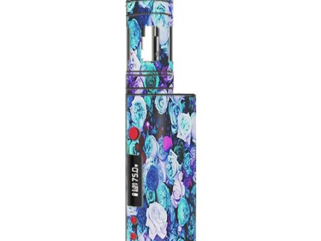 Blue Roses Floral Pattern Kangertech Topbox mini Skin Cheap