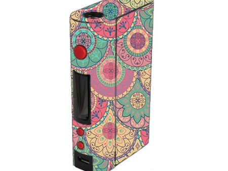 Circle Mandala Design Pattern Kangertech Kbox 200w Skin Online now