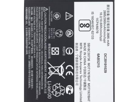 For Motorola Moto E5 Play Replacement Battery Online Sale