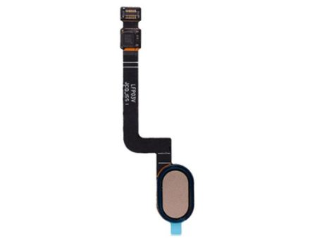 For Motorola Moto G5 Plus Replacement Home Button With Flex Cable (Gold) For Discount