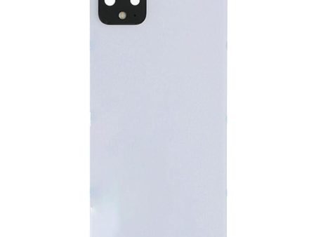 For Google Pixel 4 XL Replacement Rear Battery Cover With Adhesive (White) Discount